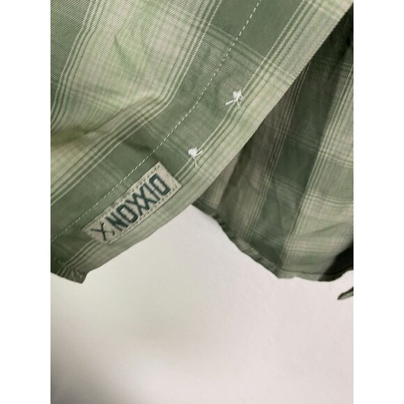 Dixxon Flannel Palo Verde Green Plaid Shirt D-Lux Bamboo Blend Men Size Small - Picture 11 of 14